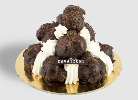 Torta Profiterole - Pasticceria Cavazzoni Fano