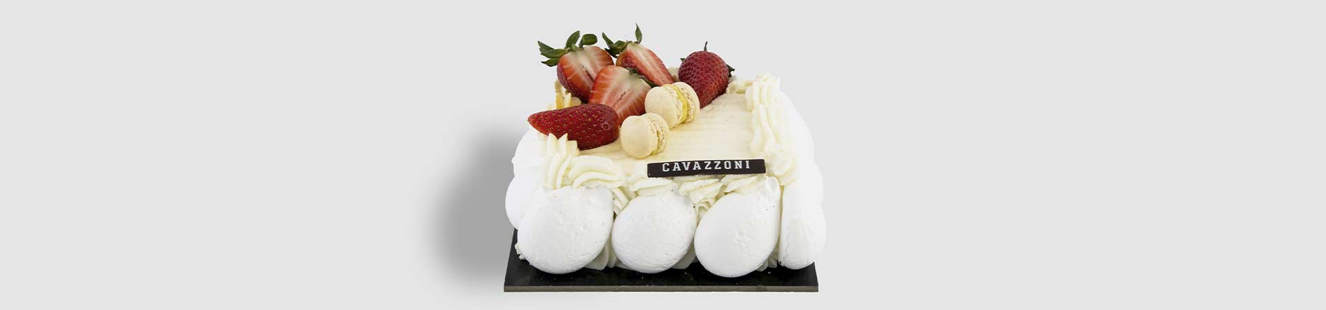 Torta Mousse Mascarpone e Fragola - Pasticceria Cavazzoni Fano